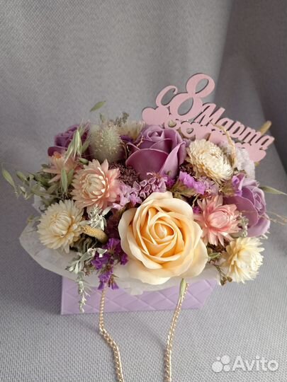 Букет цветов на 8 марта