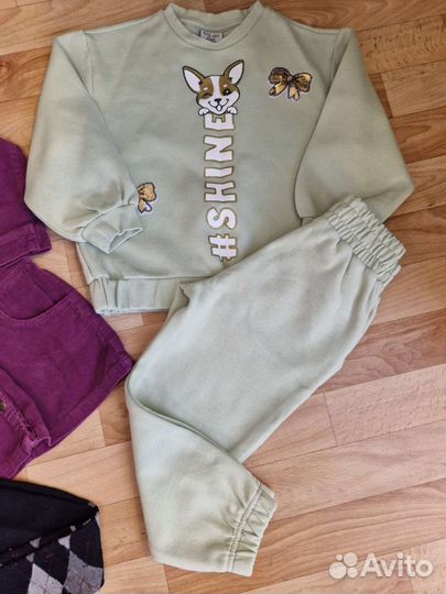 Пакет одежды на девочку 104-114