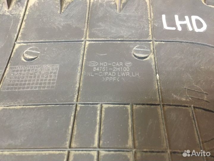 Накладка панели торпедо Hyundai Elantra HD