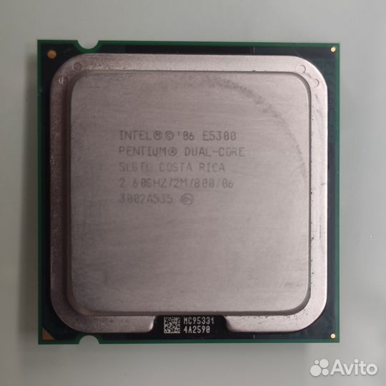 Процессор Intel Pentium Dual-Core E5300 2.6 GHz