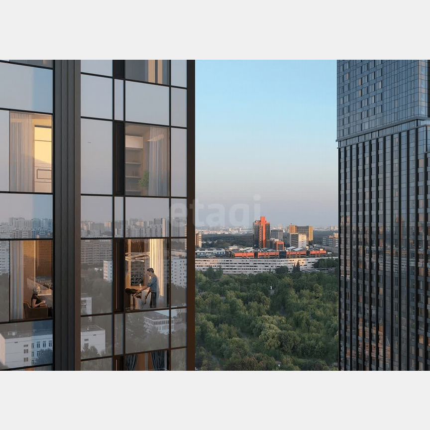 1-к. квартира, 37 м², 8/58 эт.