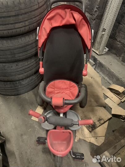 Детский велосипед с ручкой