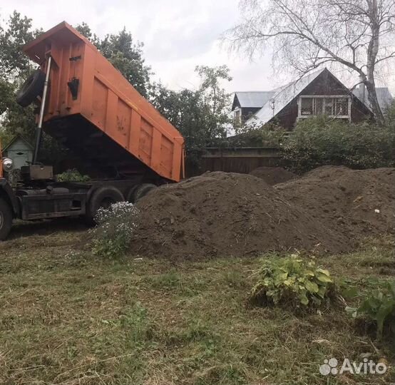 Песок, Гравий, Щебень, Земля, Доставка