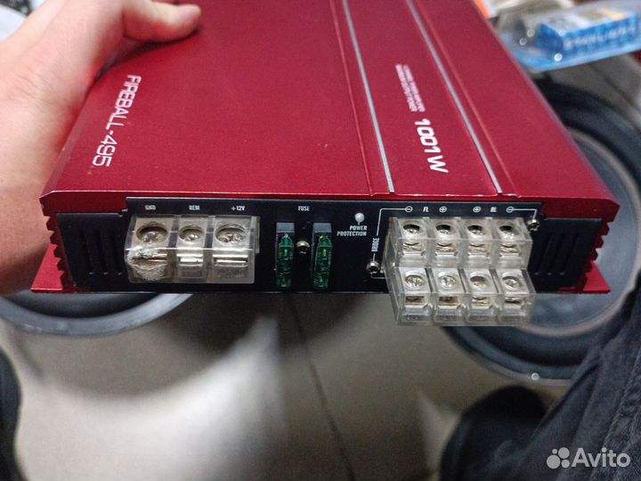 Усилитель 4 канала 1000w Aura 4.95