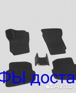 Эва Коврики 3D с бортами для авто