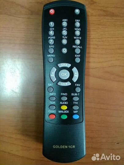 Пульт Big Sat Golden 1CR для спутникового ресивера