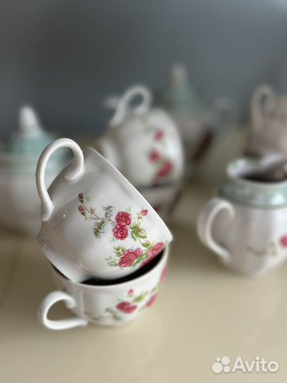 Чайный сервиз Роза (Дулево)