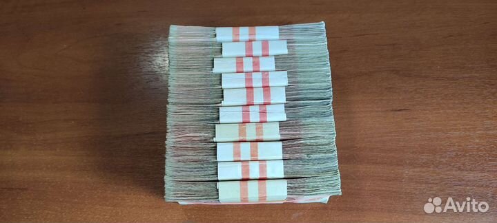 Деньги СССР 10 рублей пачки банкноты блоки боны