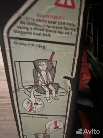 Детское автокресло бу
