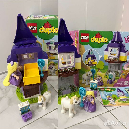 Lego duplo наборы принцессы Disney
