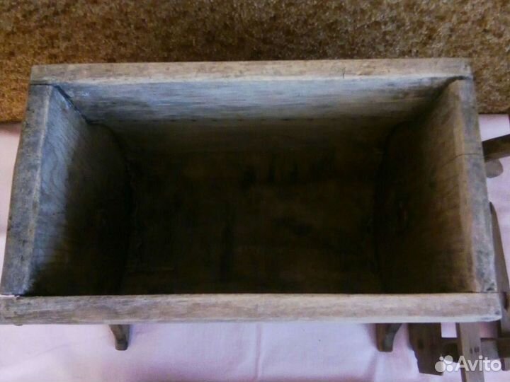 Маслобойка старинная,дерево