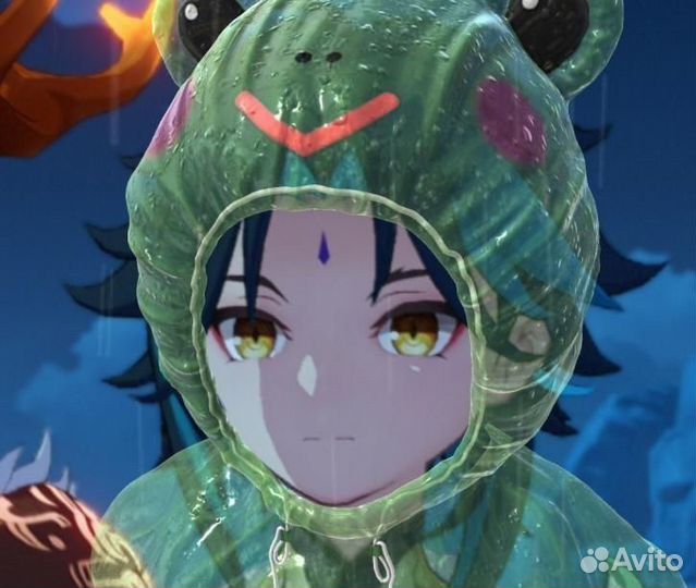 Парик сяо геншин