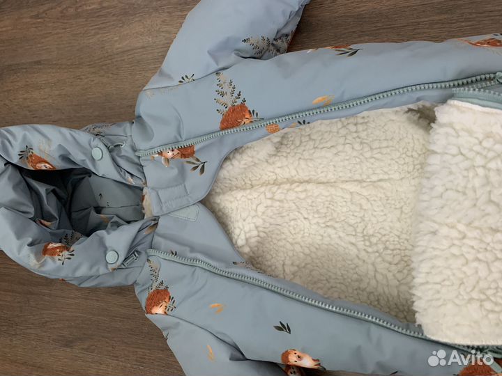 Комбинезон утепленный осень/зима р.62-68