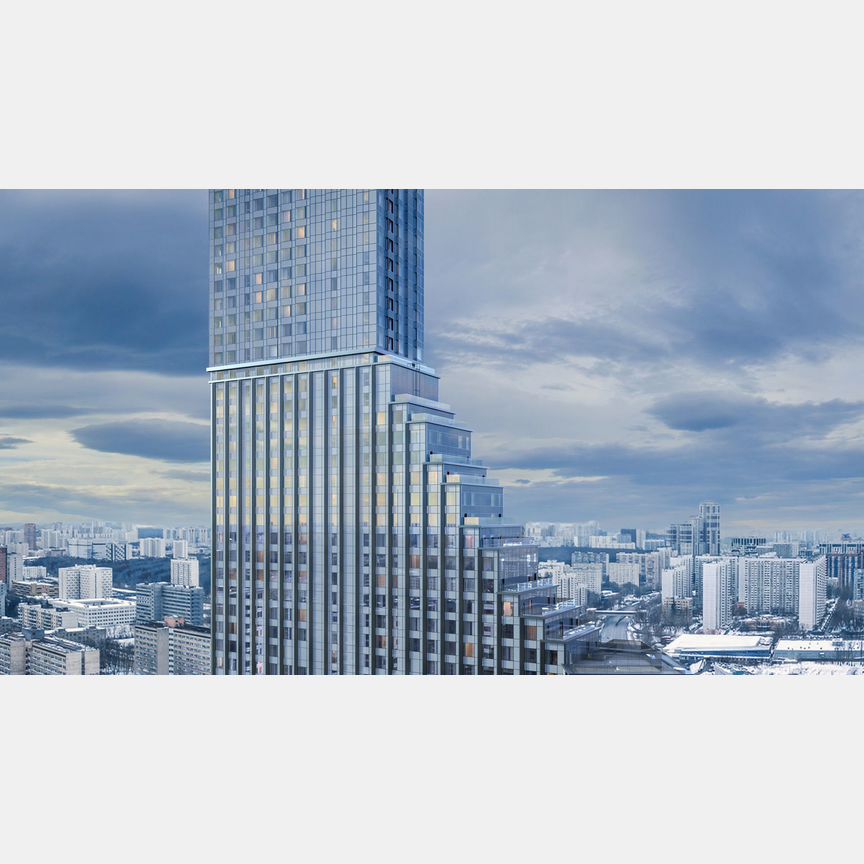 2-к. квартира, 65,1 м², 6/58 эт.