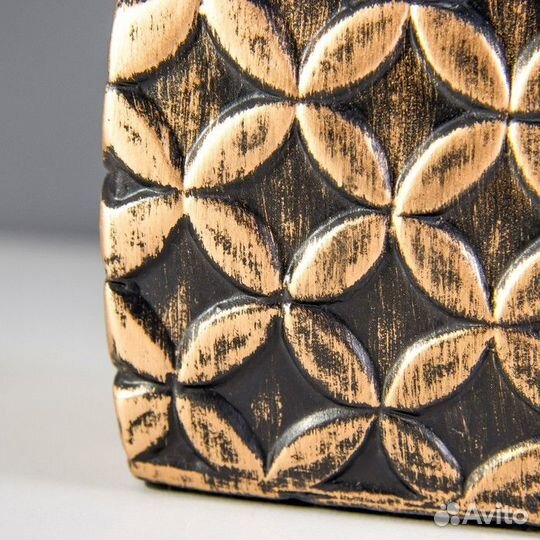 Лампа настольная 16445/1WT E14 40вт бронза 22х22х3