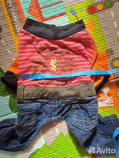 Комбинезон для щенка,шлейка в подарок