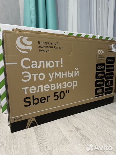 Телевизор sber 50