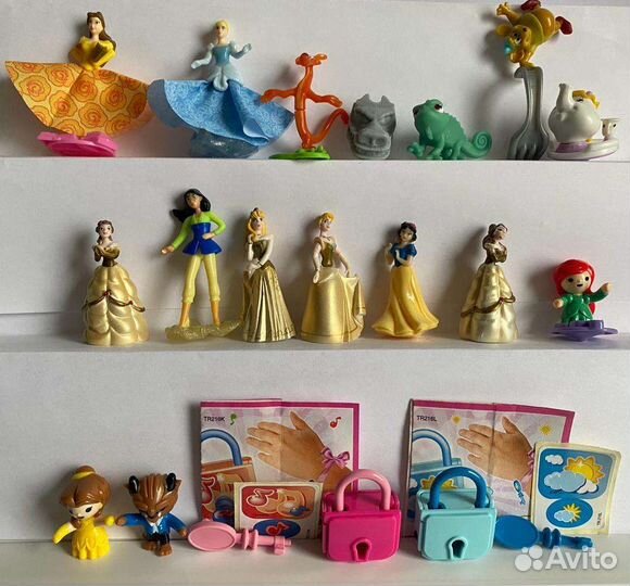 Киндер принцессы Диснея Барби Винкс Феи Русалки