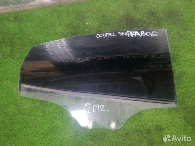 Стекло заднее правое Солярис 1