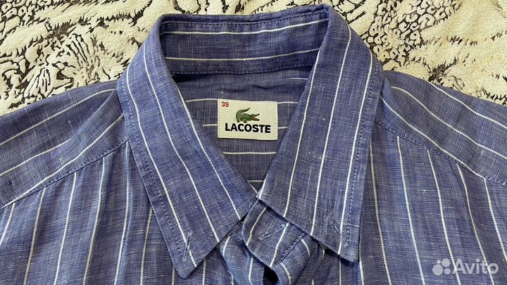 Рубашка lacoste мужская оригинал