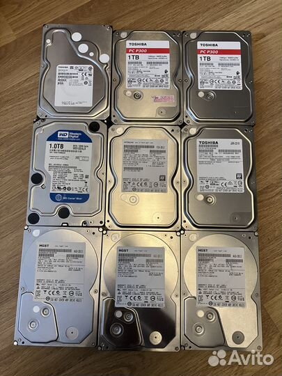 Жесткие диски 1000Gb и 500Gb