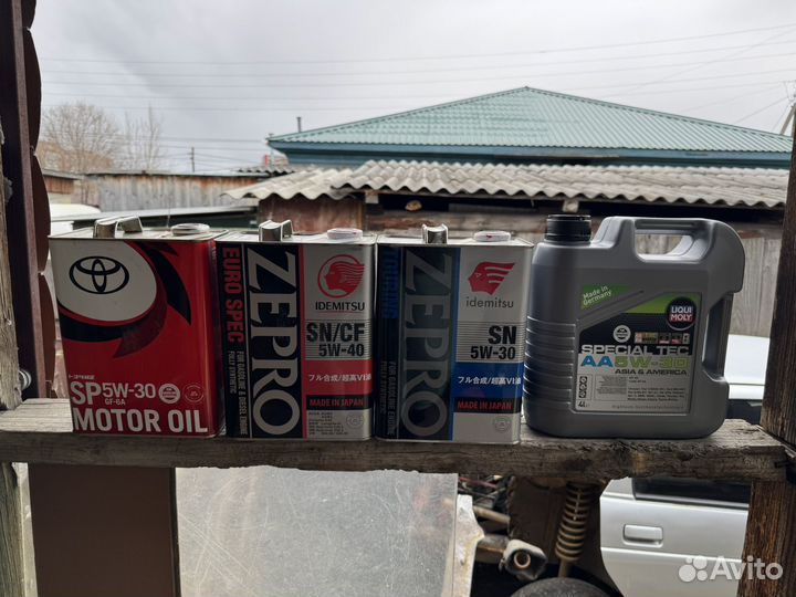 Масло toyota 5w30