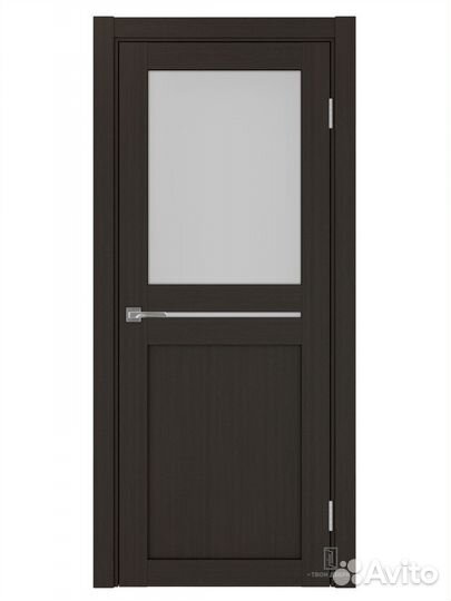 Дверь межкомнатная Оптима Порте 520.221, ясень тем