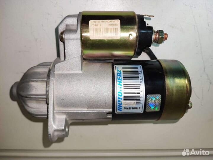 Стартер hyundai mitsubishi galant pajero sigma