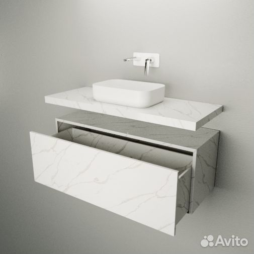 Тумба под ванную подвесная Валенсия