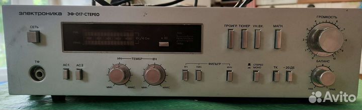 Усилитель Электроника эф 017 стерео