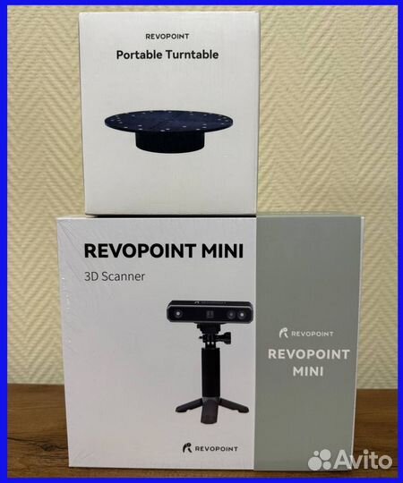 3D Scanner revopoint mini + поворотный стол