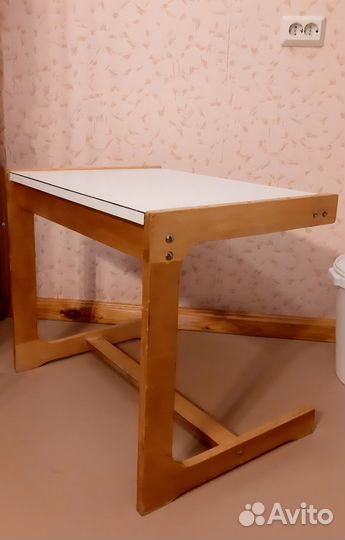 Детский стол парта дерево