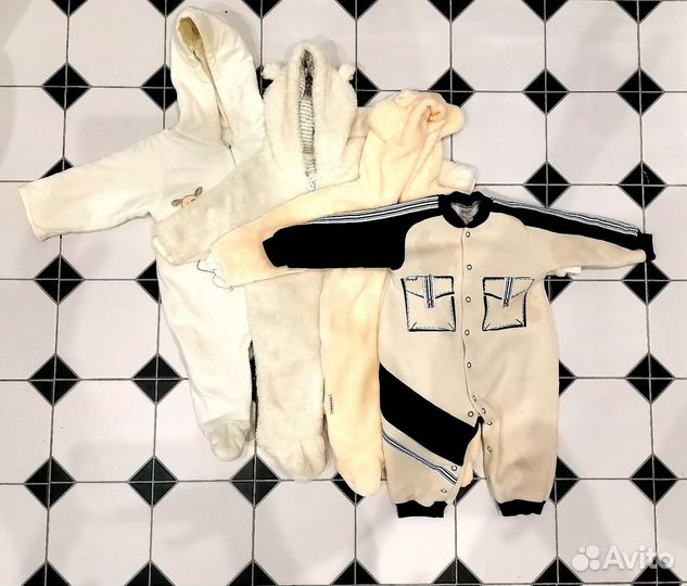 Вещи пакетом на мальчика, девочку, 62-68,68-74