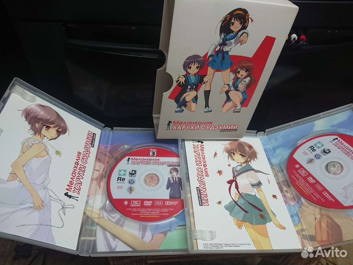 DVD Меланхолия Харухи Судзумии второй сезон