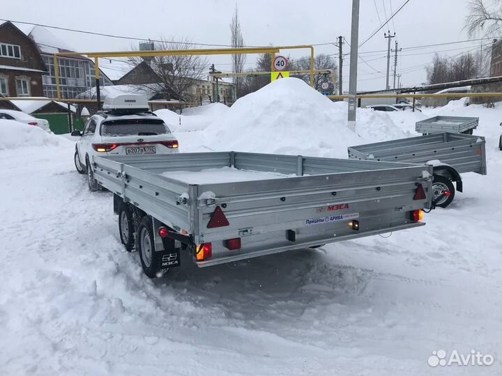 Прицеп двухосный.мзса.Рассрочка