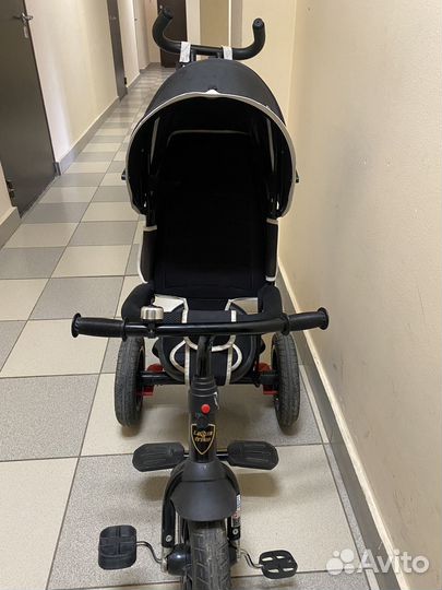 Велосипед с ручкой,детский