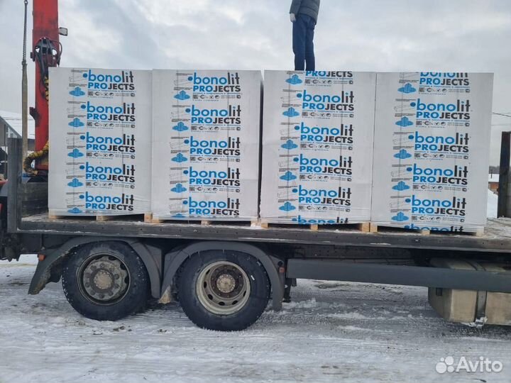 Пеноблоки Газоблоки Bonolit