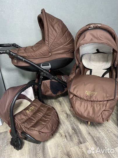 Коляска 3 в 1 tutis zippy sport