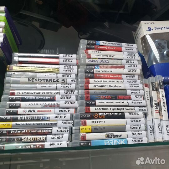 Диски для PS3 лицензия