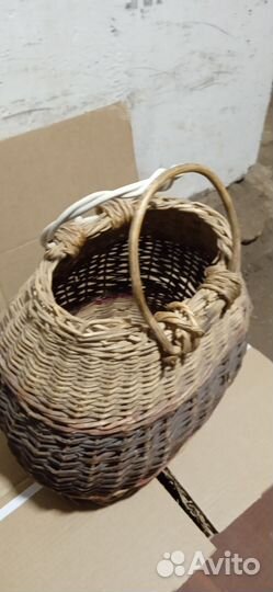 Корзина плетёная под реставрацию