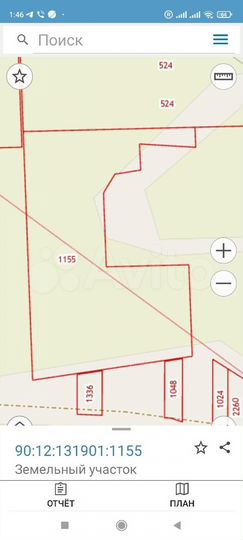 Участок 13,34 га (промназначения)