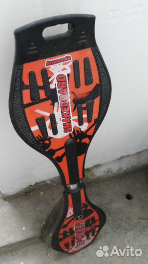 Скейт двухколесный анаконда Snakeboard anakonda