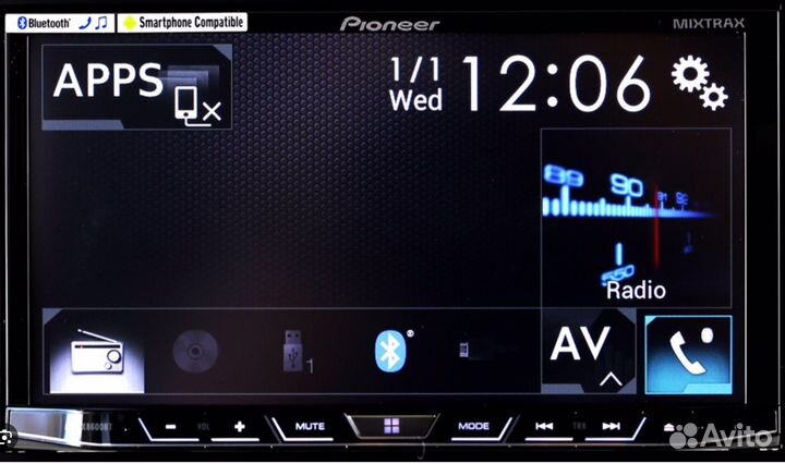 Мультимедийный центр Pioneer AVH 8600BT