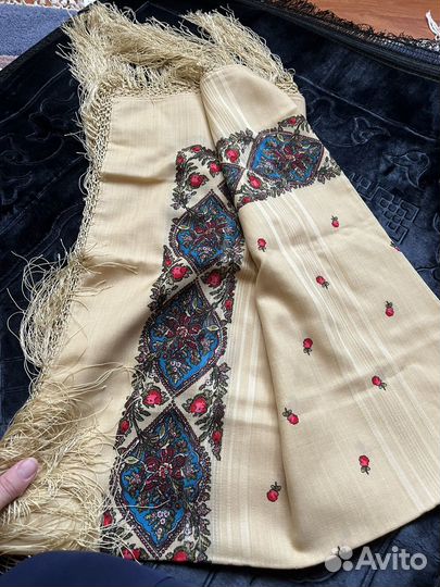 Павловопосадский платок шаль шерсть