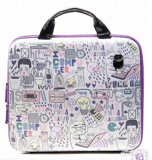 Сумка кофр для ноутбука Kawaii factory большая
