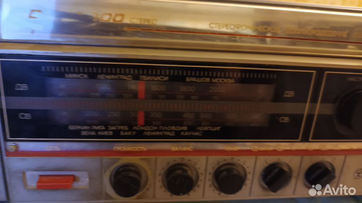 Радиола СССР, проигрыватель