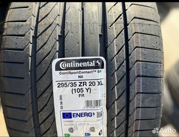 Continental ContiSportContact 5P 255/40 R20 и 295/35 R20 105Y
