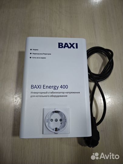 Стабилизатор напряжения однофазный baxi Energy 400