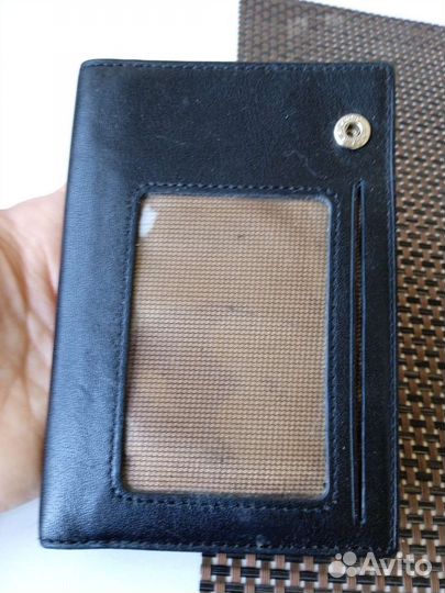Визитница из натуральной кожи