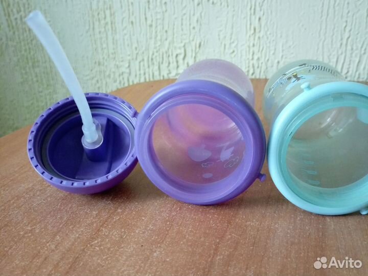 Поильник с трубочкой